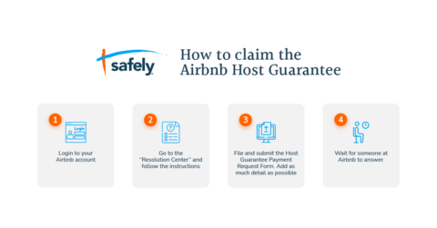 How to claim the Airbnb Host Guarantee - host damage protection airbnb